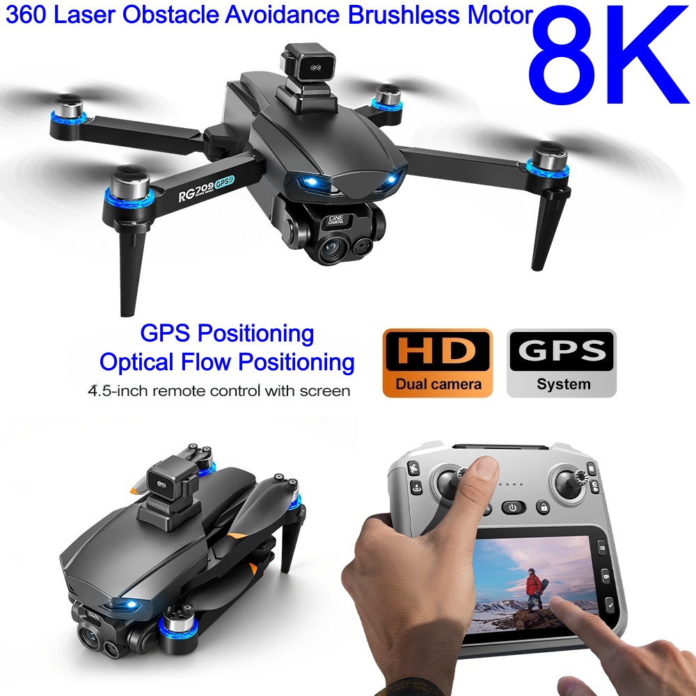 Rc Helicopter Electric - NEW 8K Drone With HD Camera