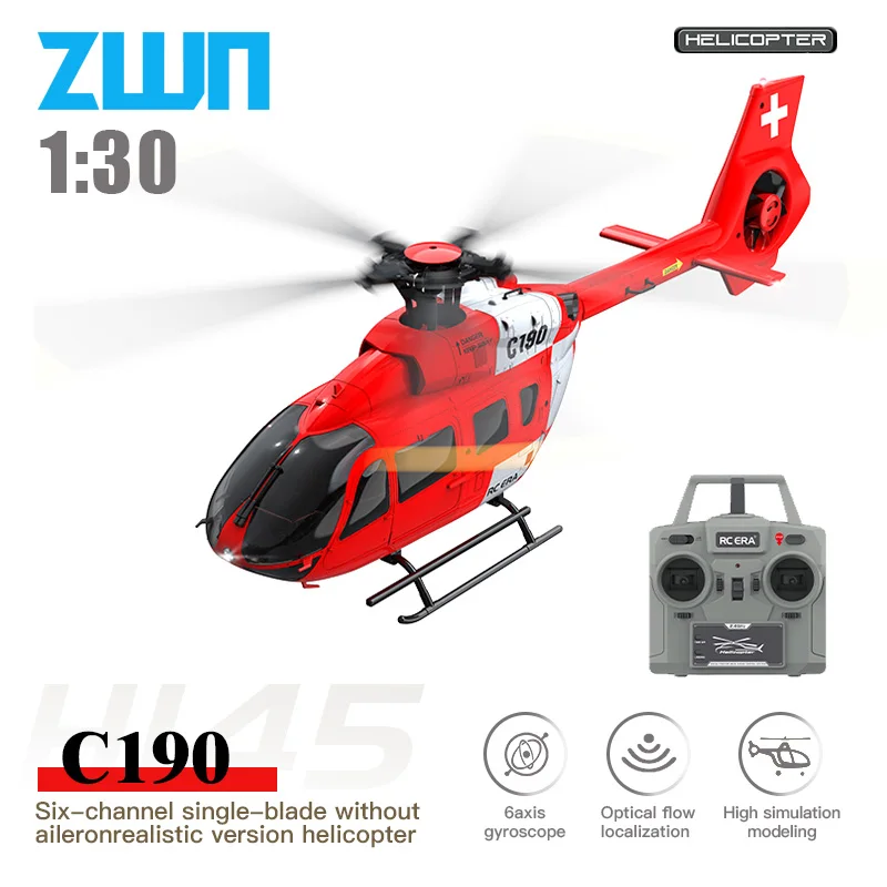 Rc Helicopter Gyro - C190 RC Helicopter 2.4G 6-Aixs Gyroscope