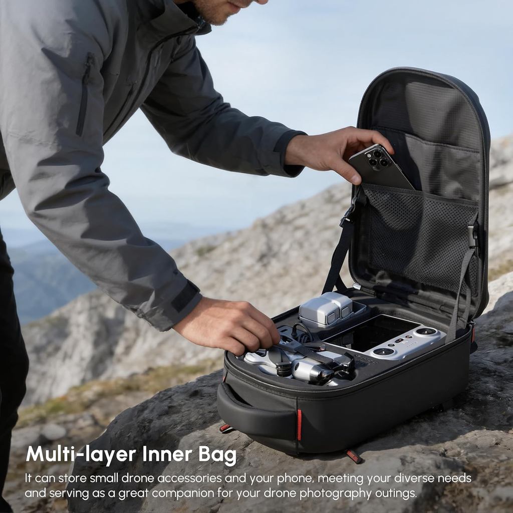 Waterproof Hard Carrying Backp - Rc Helicopter Bag ulasan dan harga