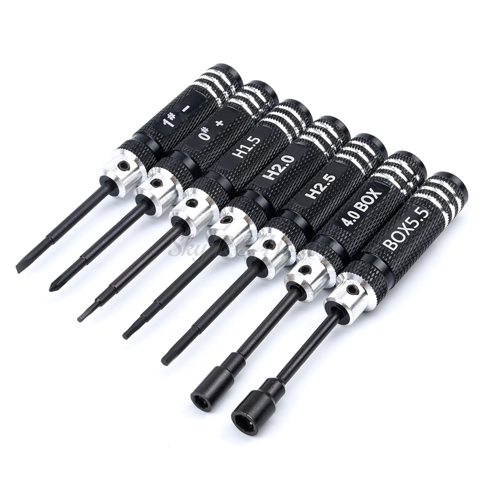 7PCS/Set 0/1/1.5/2/2.5/4/5.5mm - Rc Helicopter Tool Kit ulasan dan harga