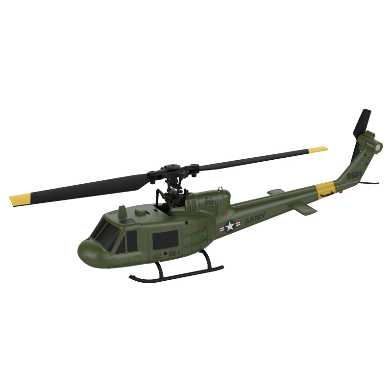 KOOTAI F06 UH-1 Huey 2.4G 4CH  - Rc Helicopter Large ulasan dan harga