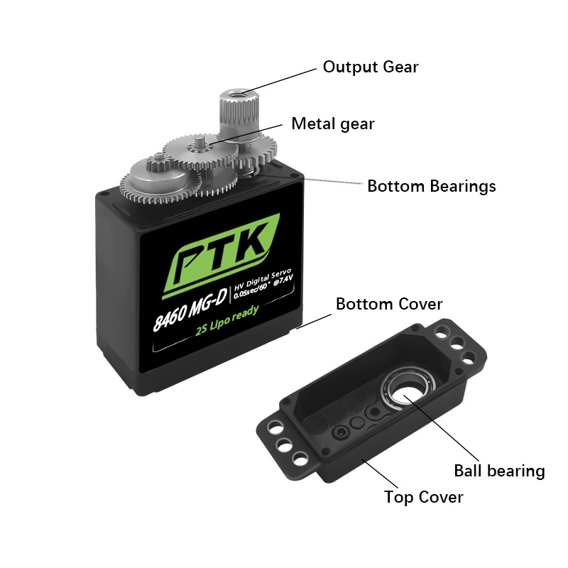 PTK 8460 MG-D9gDigital servo M - Rc Helicopter Electric ulasan dan harga