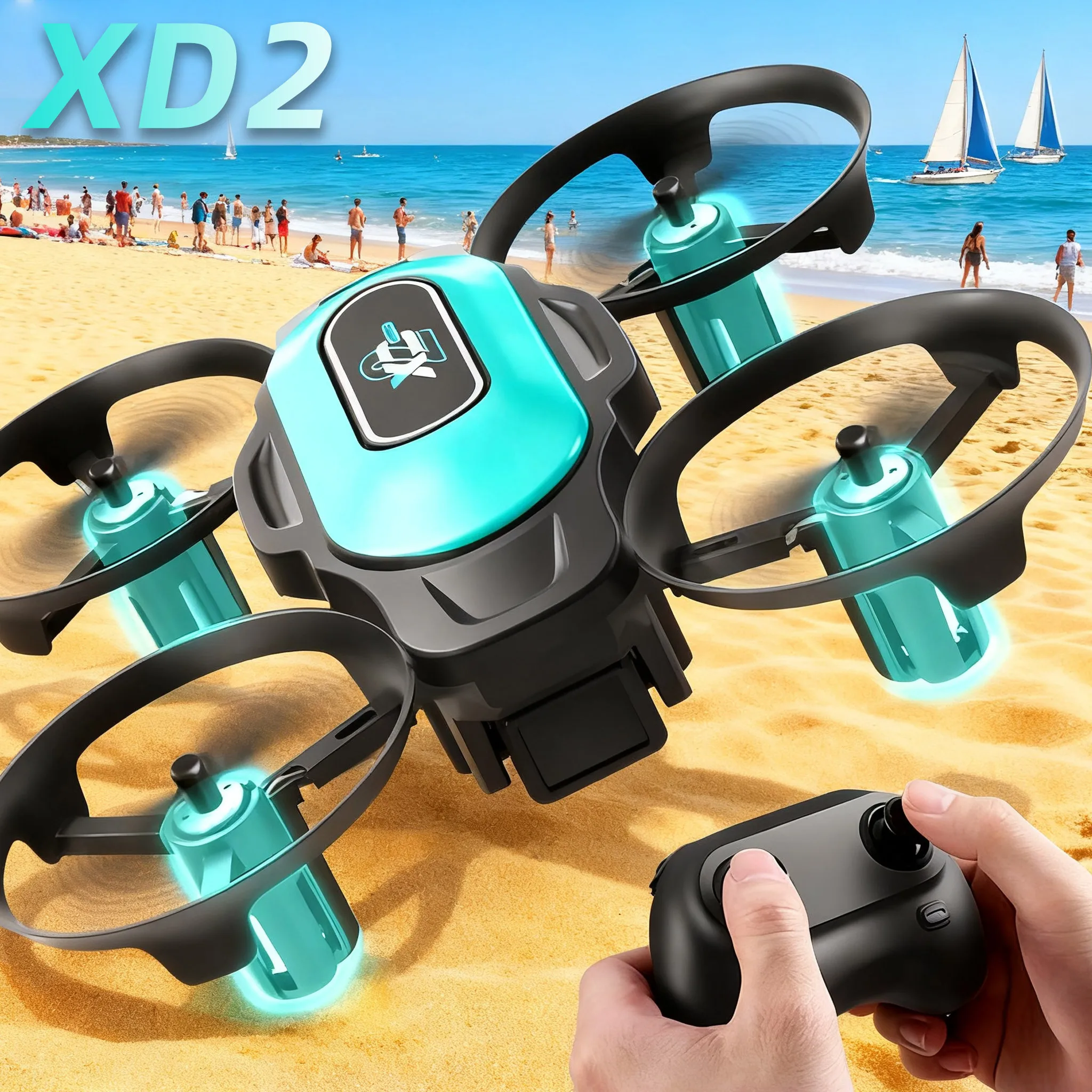 XD2 Mini Drone, 360° Stunt Fli - Rc Helicopter Case ulasan dan harga