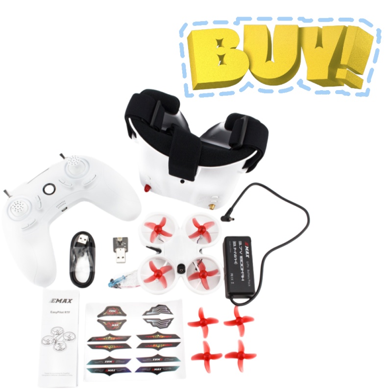 EMAX EZ Pilot 82MM Mini 5.8G I - Rc Helicopter Electric ulasan dan harga