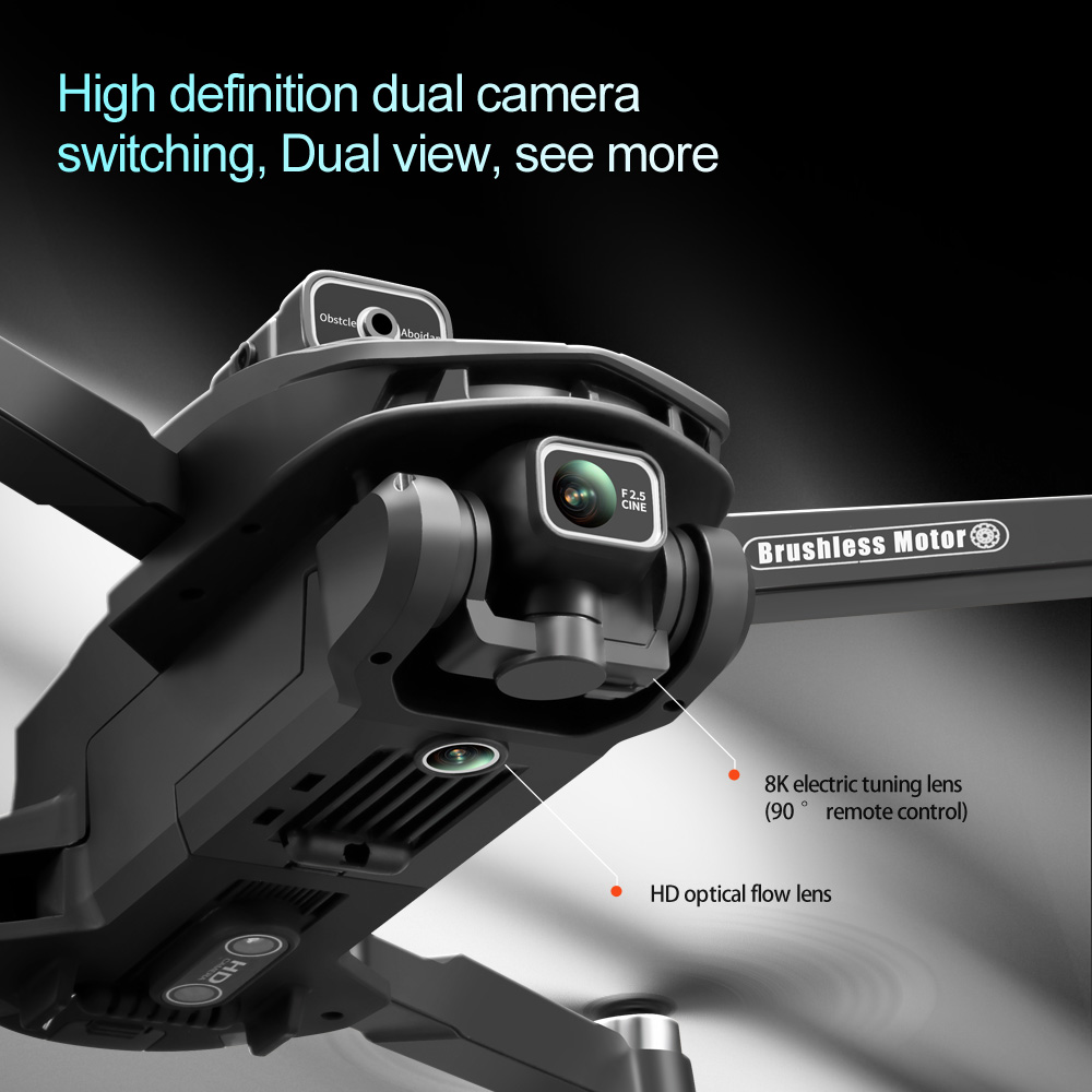 V168 PRO Max GPS Drone 8K Prof - Rc Helicopter Case ulasan dan harga