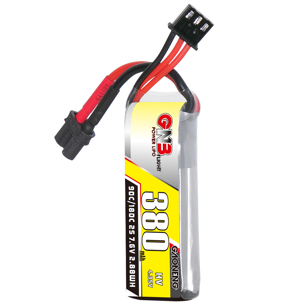 GNB 2S 7.6V 380mAh 90C/180C Li - Rc Helicopter Parts ulasan dan harga