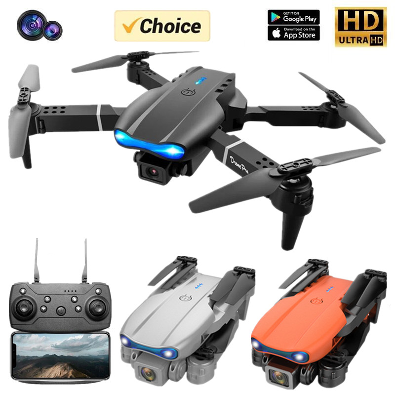 New Mini drone E99 4K WIFI HD  - Rc Helicopter Nitro ulasan dan harga