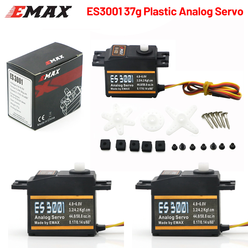 1/4PCS EMAX ES3001 4.8-6.0V 37 - Rc Helicopter Parts ulasan dan harga